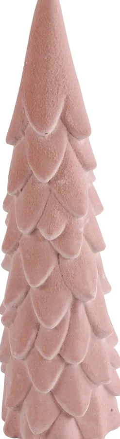 Intratuin Countryfield Weihnachtsdeko Baum Lloyd rosa 8 x 8 x 28,5 cm| Weihnachtsfiguren & -Objekte