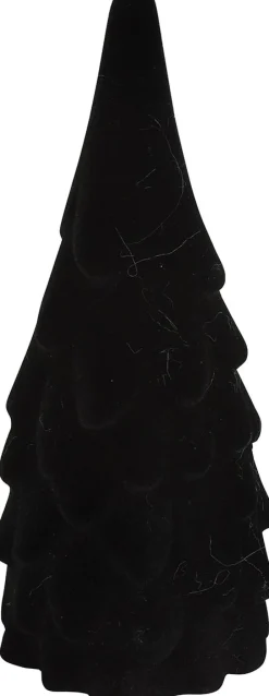 Intratuin Countryfield Weihnachtsdeko Baum Lloyd schwarz 6 x 6 x 15,5 cm| Weihnachtsfiguren & -Objekte