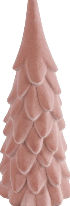 Intratuin Countryfield Weihnachtsdeko Baum Lloyd rosa 8 x 8 x 22 cm| Weihnachtsfiguren & -Objekte
