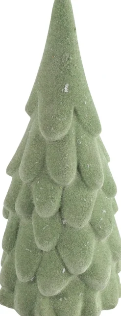 Intratuin Countryfield Weihnachtsdeko Baum Lloyd grün 6 x 6 x 15,5 cm| Weihnachtsfiguren & -Objekte