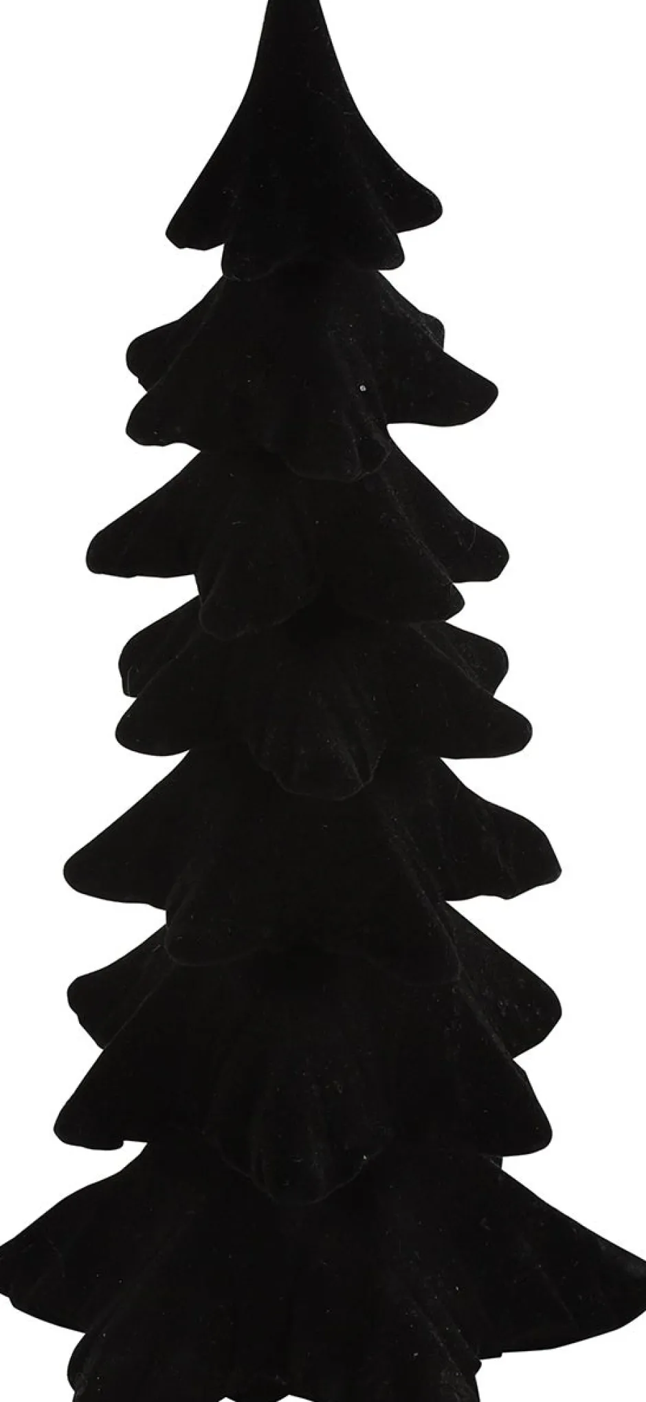 Intratuin Countryfield Weihnachtsdeko Baum Zino schwarz 10,5 x 10,5 x 22 cm| Weihnachtsfiguren & -Objekte