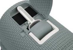 Intratuin Curver Katzentoilette blau 51 x 38,5 x 39,5 cm| Katzentoiletten & Zubehör