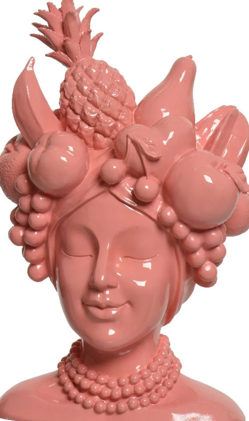 Intratuin Decoris Büste rosa 21 x 23 x 36,7 cm| Dekofiguren & -Objekte|Blumentöpfe & Pflanzgefäße