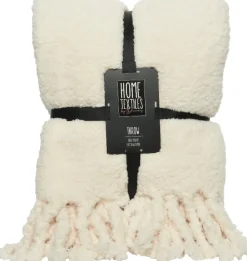 Intratuin Decoris Decke weiß 130 x 170 cm| Decken & Plaids