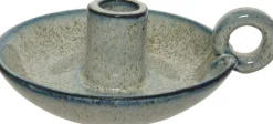Intratuin Decoris Kerzenständer blau 16 x 13 x 5,3 cm| Kerzenständer