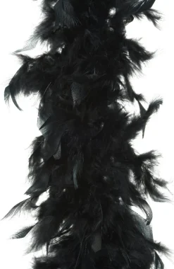 Intratuin Decoris Federboa schwarz D 15 H 184 cm| Weihnachtsgirlanden & Lametta