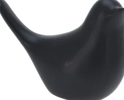Intratuin Dekofigur Vogel Birdie schwarz 12,8 x 6,2 x 9,8 cm| Dekofiguren & -Objekte