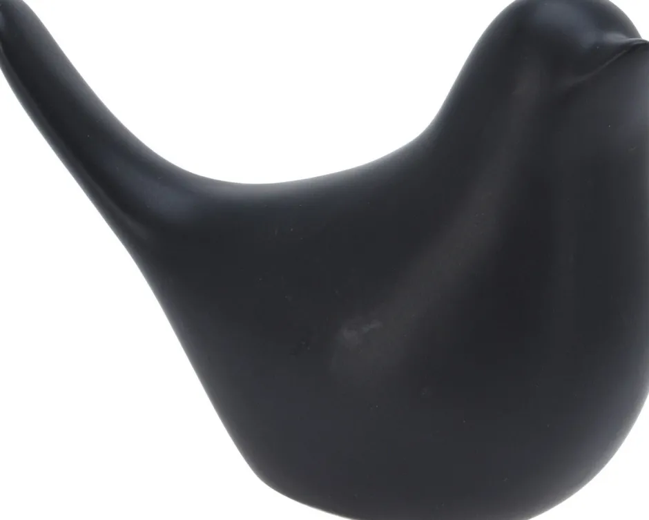 Intratuin Dekofigur Vogel Birdie schwarz 11 x 5 x 8 cm| Dekofiguren & -Objekte