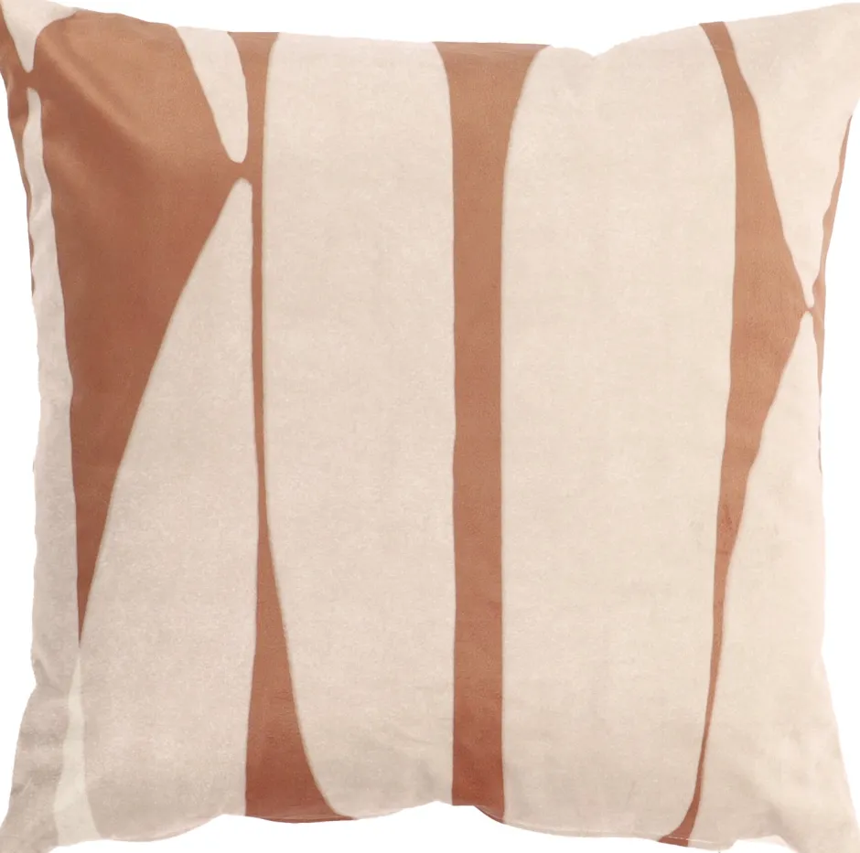 Intratuin Dekokissen Abstract beige 45 x 45 x 10 cm| Kissen|Dekokissen