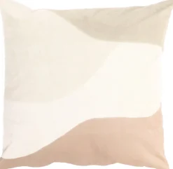 Intratuin Dekokissen Abstract weiß 45 x 45 x 10 cm| Kissen|Dekokissen