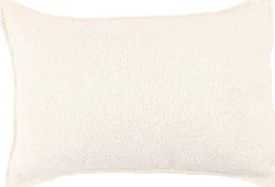 Intratuin Dekokissen Boucle weiß 60 x 40 x 10 cm| Kissen|Dekokissen