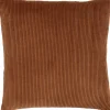Intratuin Dekokissen Rib kupfer 45 x 45 x 10 cm| Kissen|Dekokissen