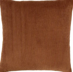 Intratuin Dekokissen Rib kupfer 45 x 45 x 10 cm| Kissen|Dekokissen
