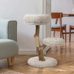 Intratuin Designed by Lotte Kratzbaum Zora braun 50 x 50 x 72 cm| Kratzbäume & -Möbel