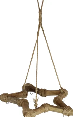 Intratuin Dijk Natural Collections Weihnachtsanhänger Stern D 38 H 3,5 cm| Weihnachtsdeko Zum Aufhängen