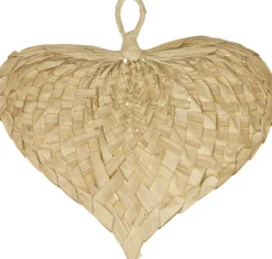 Intratuin Dijk Natural Collections Weihnachtsdeko Wand Hart natur 60 x 55 cm| Wandhänger