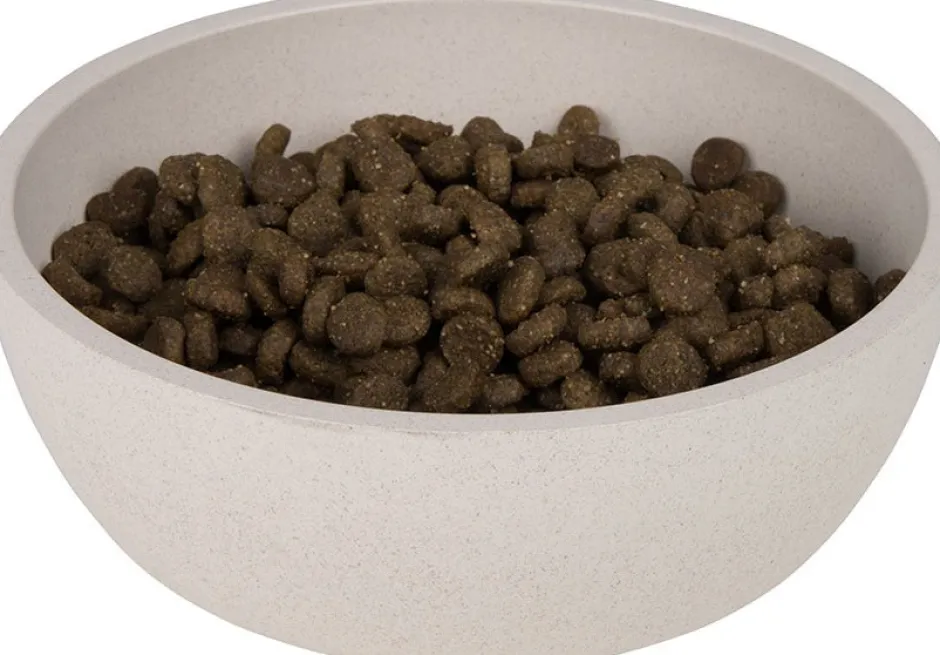 Intratuin District 70 Hundenapf Bamboo S beige D 14 H 5,2 cm 570 ml| Futternäpfe & Trinknäpfe|Futternäpfe & Trinknäpfe