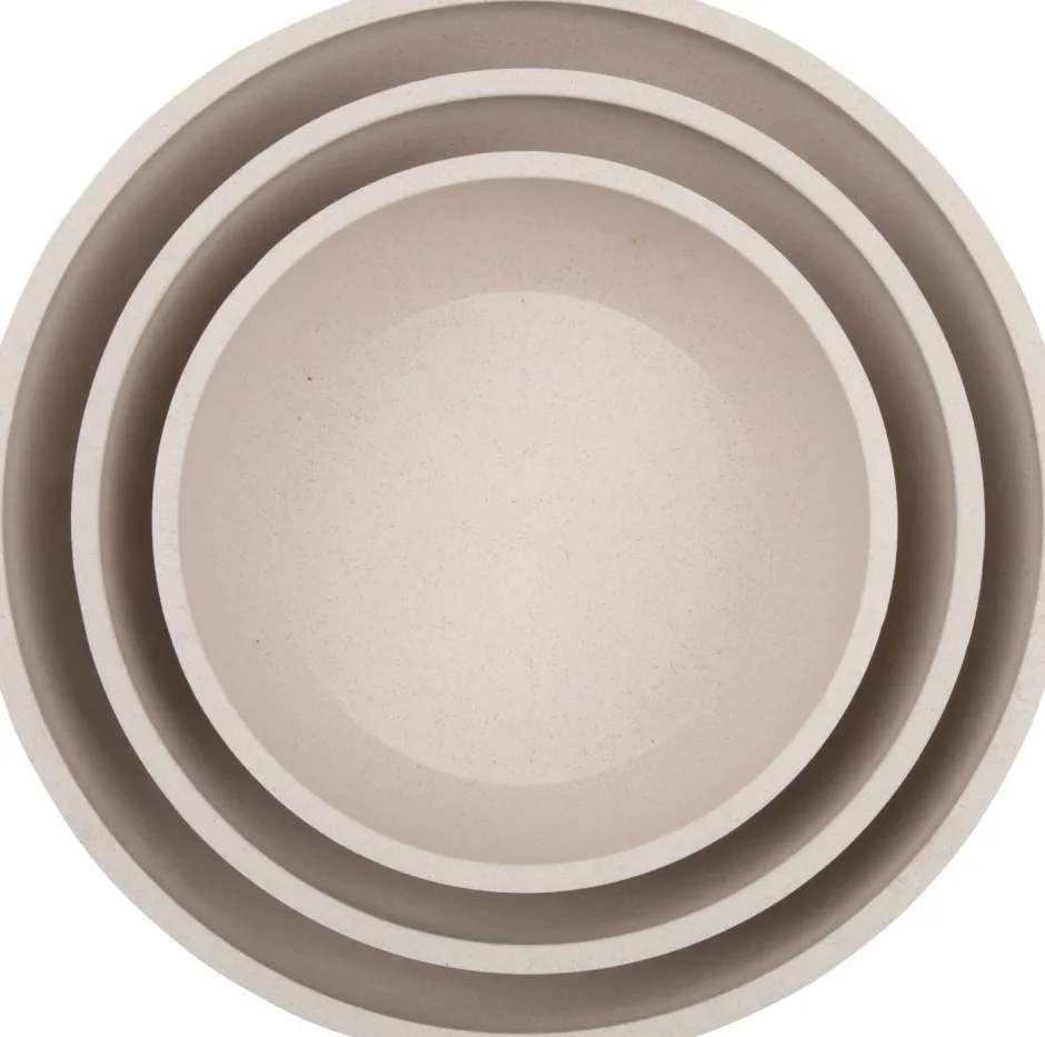 Intratuin District 70 Hundenapf Bamboo S beige D 14 H 5,2 cm 570 ml| Futternäpfe & Trinknäpfe|Futternäpfe & Trinknäpfe