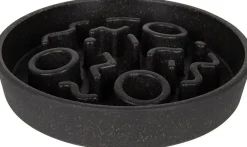 Intratuin District 70 Katzennapf Bamboo Anti-Schling S grau D 13,5 H 2,6 cm| Futternäpfe & Trinknäpfe|Futternäpfe & Trinknäpfe