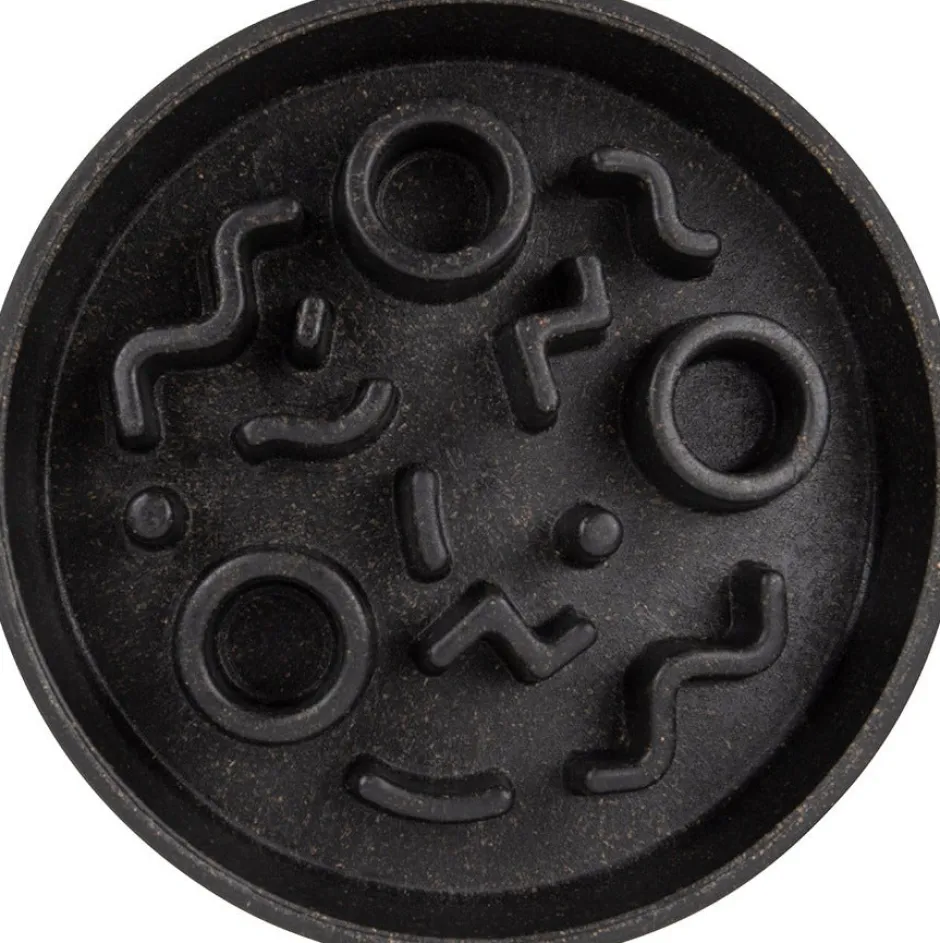 Intratuin District 70 Katzennapf Bamboo Anti-Schling S grau D 13,5 H 2,6 cm| Futternäpfe & Trinknäpfe|Futternäpfe & Trinknäpfe