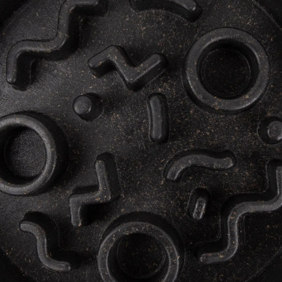 Intratuin District 70 Katzennapf Bamboo Anti-Schling S grau D 13,5 H 2,6 cm| Futternäpfe & Trinknäpfe|Futternäpfe & Trinknäpfe