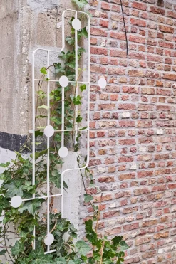 Intratuin D&M Deco Rankgitter Patio weiß  68 x 10 x 150 cm| Blumenständer