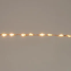 Intratuin Drahtlichterkette kupfer 5 m mit 330 LEDs klassisch warm| Mini- & Drahtlichterketten