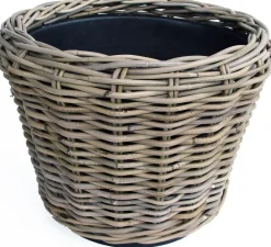 Intratuin Drypot Outdoor-Pflanzkorb D 43 H 33 cm grau| Pflanzkörbe|Blumentöpfe & Pflanzgefäße