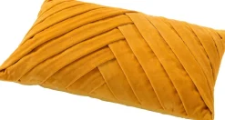 Intratuin Dutch Decor Dekokissen Femm gelb 50 x 30 x 10 cm| Kissen|Dekokissen