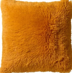 Intratuin Dutch Decor Dekokissen Fluffy gelb 45 x 45 x 10 cm| Kissen|Dekokissen