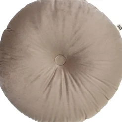 Intratuin Dutch Decor Dekokissen Olly beige D 40 H 10 cm| Kissen|Dekokissen