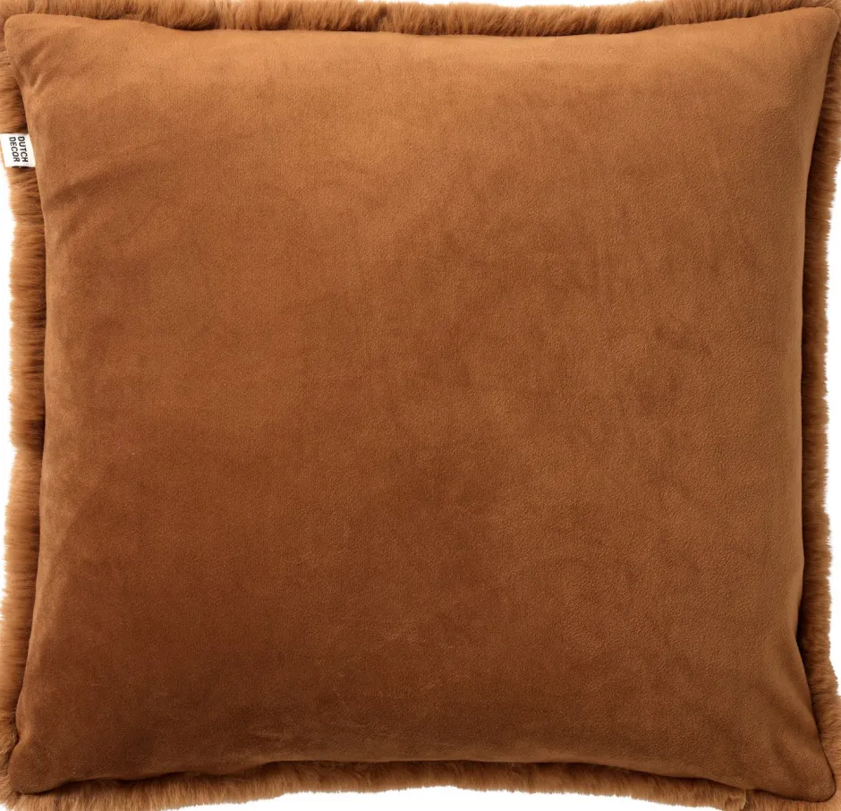 Intratuin Dutch Decor Dekokissen Zaya braun 45 x 45 x 22 cm| Kissen|Dekokissen