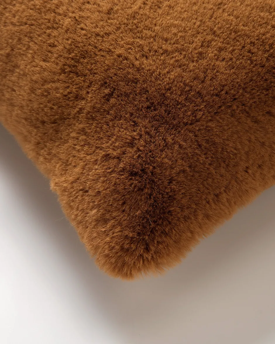 Intratuin Dutch Decor Dekokissen Zaya braun 45 x 45 x 22 cm| Kissen|Dekokissen