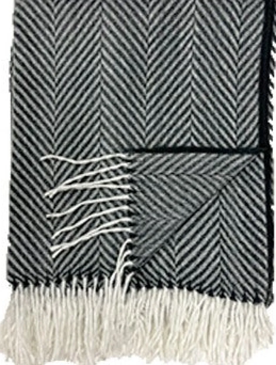 Intratuin Dutch Decor Plaid Josefien grau 140 x 180 cm| Decken & Plaids