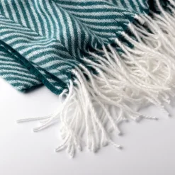 Intratuin Dutch Decor Plaid Josefien blau 140 x 180 cm| Decken & Plaids