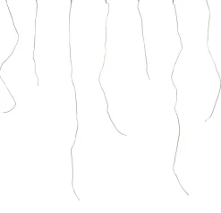 Intratuin Eisregen-Lichterkette mit 180 LEDs extra warm 3,6 m| Eisregen Lichterketten