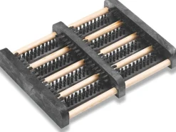 Intratuin Elbe Fußabtreter mit Bürsten 34 x 27 cm| Fußmatten