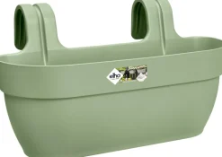 Intratuin Elho Balkonkasten Vibia Easyhanger grün 46 x 24,1 x 26,5 cm| Balkonkästen|Blumentöpfe & Pflanzgefäße