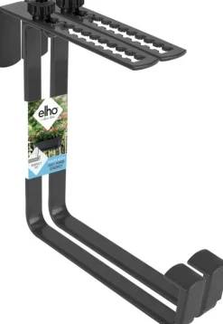 Intratuin Elho Barcelona Balkonkastenhalter Metall anthrazit| Haken & Bügel