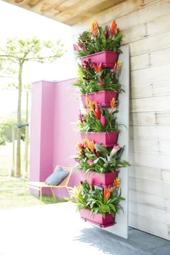 Intratuin Elho Barcelona Balkonkastenhalter für Wand Metall anthrazit| Haken & Bügel