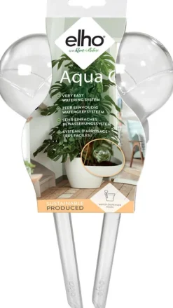 Intratuin Elho Bewässerungskugeln Aqua Care transparent 0,35 l| Gießen & Bewässerung|Gießkannen