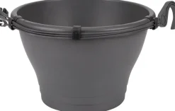 Intratuin Elho Corsica Hängeampel D 30 cm H 21 cm anthrazit| Blumenampeln & Hängetöpfe|Blumentöpfe & Pflanzgefäße