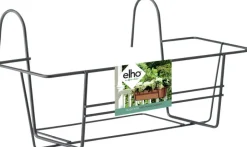 Intratuin Elho green basics Balkonkasten Gestell 40 cm anthrazit| Haken & Bügel