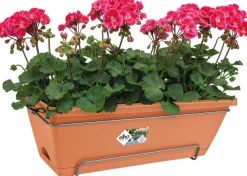 Intratuin Elho green basics Balkonkasten Barcelona terracotta 49,5 x 27,5 x 18,5 cm| Balkonkästen|Blumentöpfe & Pflanzgefäße