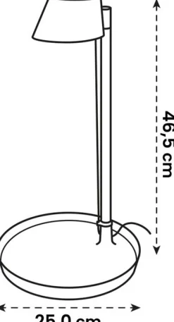 Intratuin Elho Pflanzenlampe Plant light care grau D 25 H 47 cm| Pflanzenlampen
