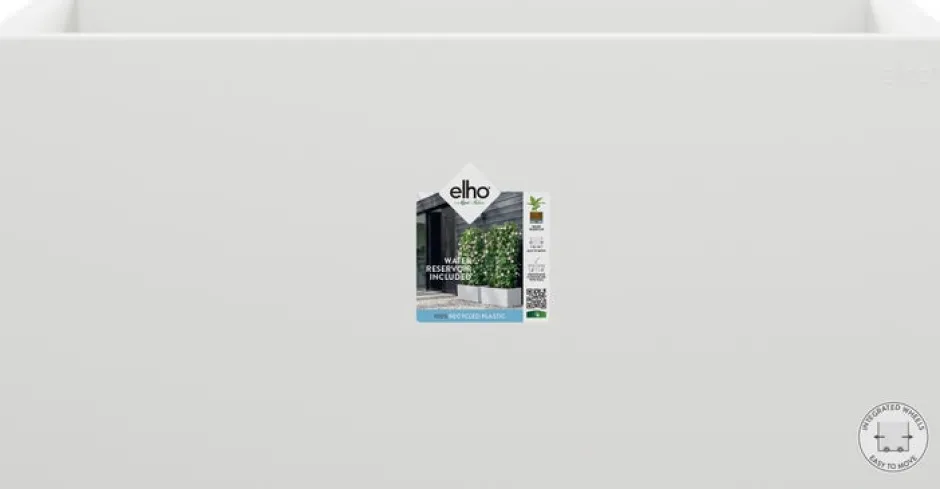 Intratuin Elho Pflanzkübel Vivo 39 x 78 x 37,5 cm weiß| Pflanzkübel|Pflanzkübel & Blumenkübel