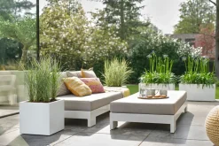 Intratuin Elho Pflanzkübel Vivo 39 x 78 x 37,5 cm weiß| Pflanzkübel|Pflanzkübel & Blumenkübel