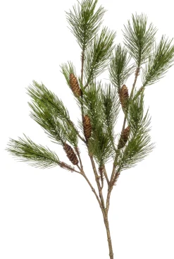 Intratuin Emerald Kunstzweig Kiefer 125 cm naturell| Künstliche Deko-Zweige