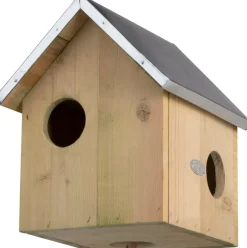 Intratuin Esschert Design Eichhörnchenhaus naturell 25,3 x 26,3 x 29 cm| Futterhäuser & Nistkästen