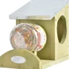Intratuin Esschert Design Eichhörnchen Futterhaus Glas-Halter| Futterhäuser & Nistkästen